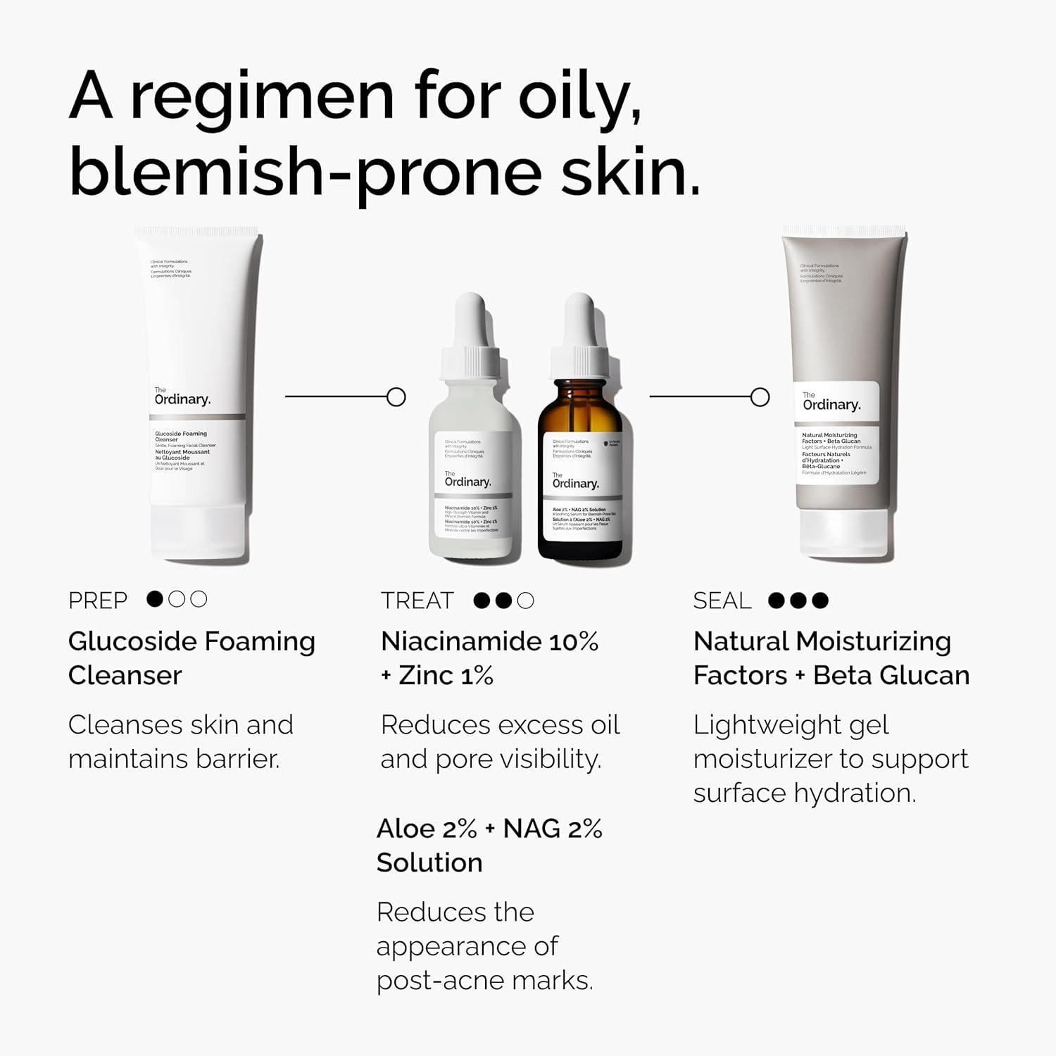 imageThe Ordinary Aloe 2 NAG 2 Solution Soothes Skin and Targets PostAcne Marks 1 Fl Oz