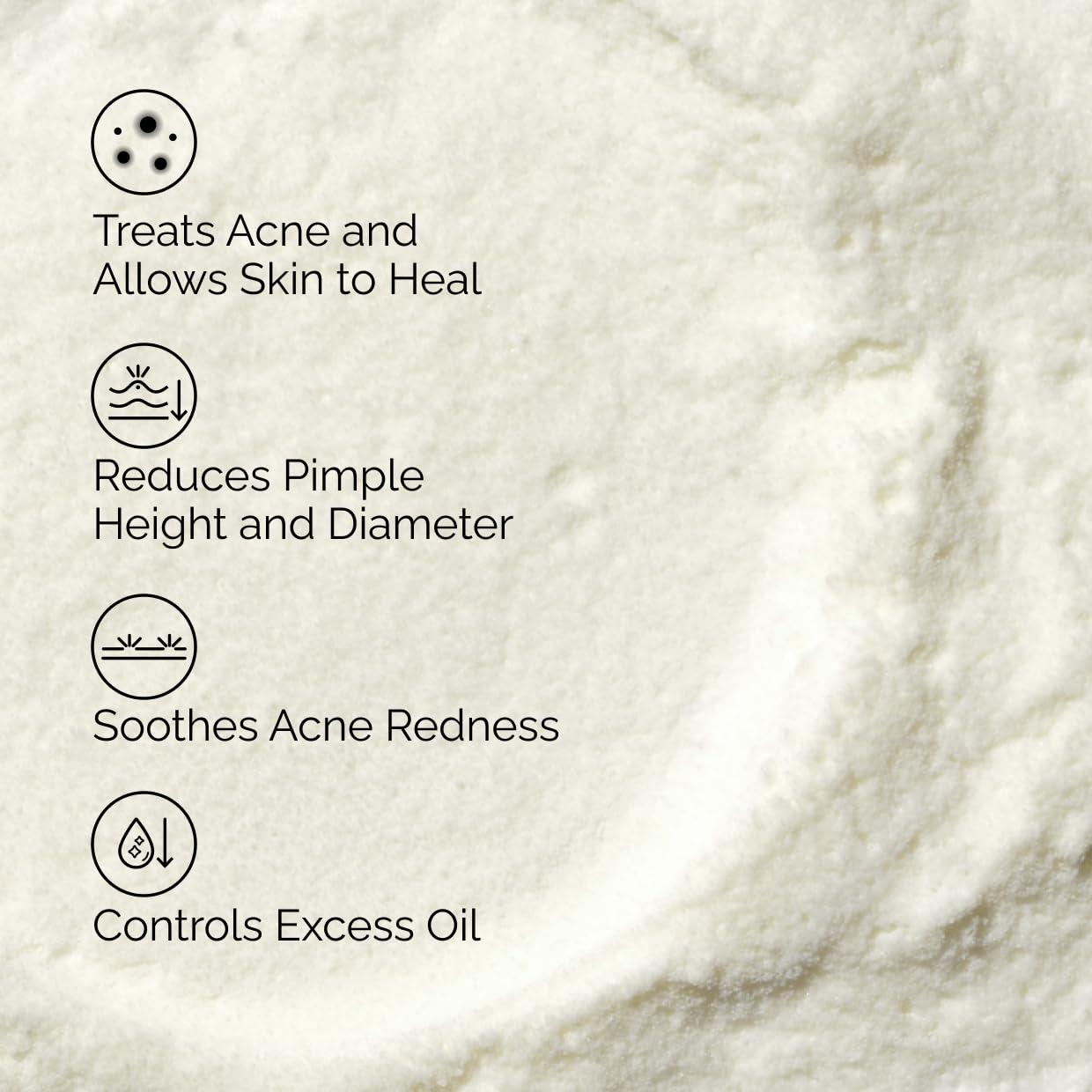 imageThe Ordinary Sulfur 10 PowdertoCream Acne Spot Treatment Concentrate Reduces Pimple Size and Zit Redness 018 Oz018 Ounce Pack of 2