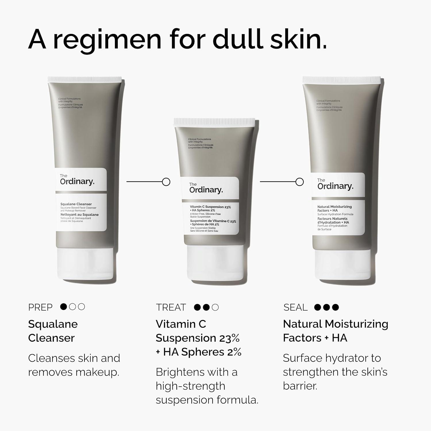 imageThe Ordinary Vitamin C Suspension 23 Hyaluronic Acid Spheres 2 Serum with Pure LAscorbic Acid1 Fl Oz Pack of 1