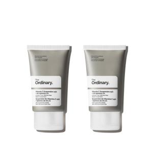 The Ordinary Vitamin C Suspension 23% + Hyaluronic Acid Spheres 2%, Serum with Pure L-Ascorbic Acid(1 Fl Oz (Pack of 2))