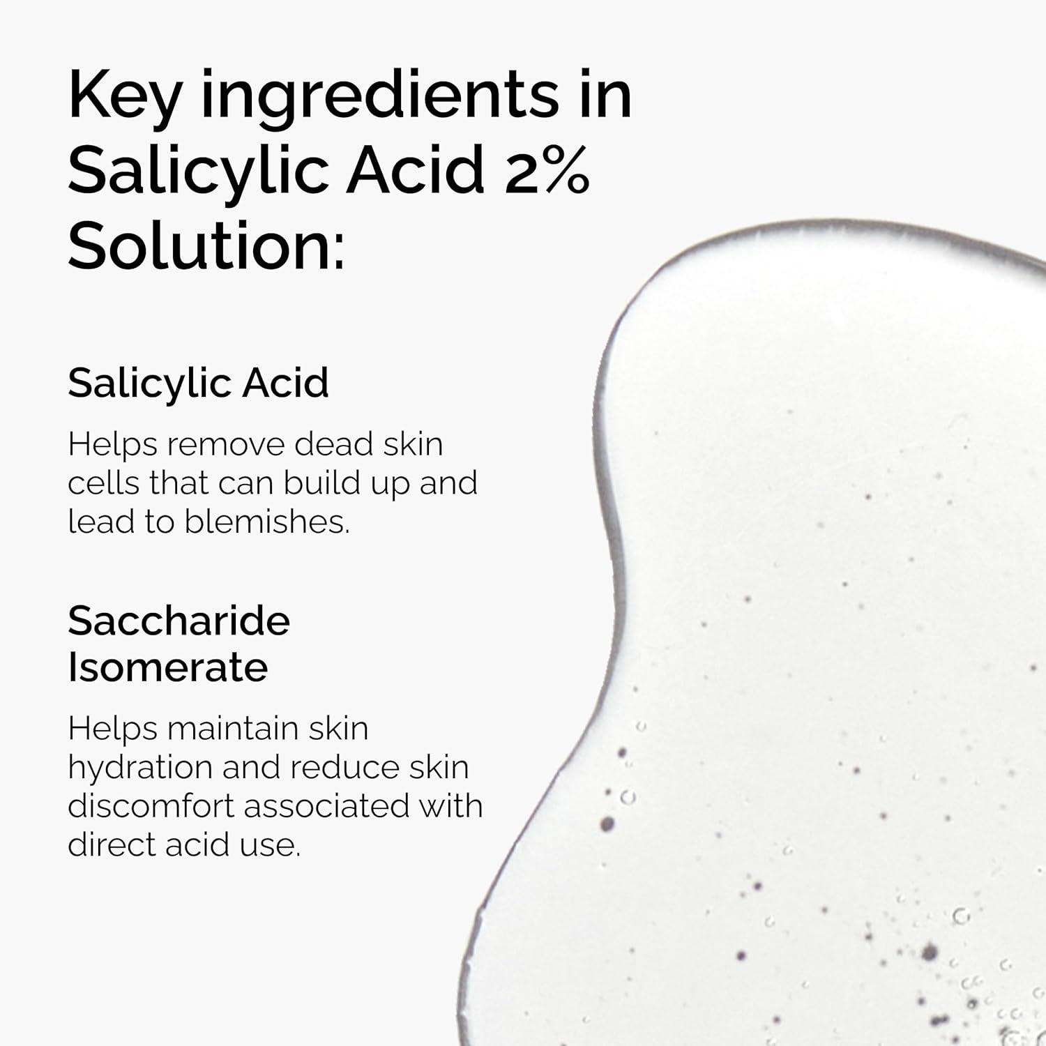 imageThe Ordinary Salicylic Acid 2 Solution AcneFighting Serum for BlemishProne Skin1 Fl Oz Pack of 1