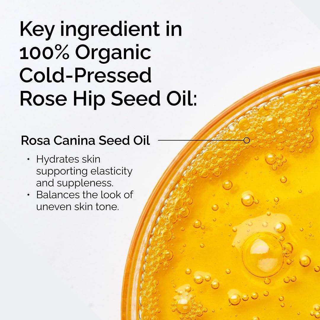 imageThe Ordinary 100 Organic ColdPressed Rose Hip Seed Oil Addresses Signs of Aging by Improving the Appearance of Uneven Skin Tone Supporting Skin Elasticity 1 Fl Oz1 Fl Oz Pack of 2