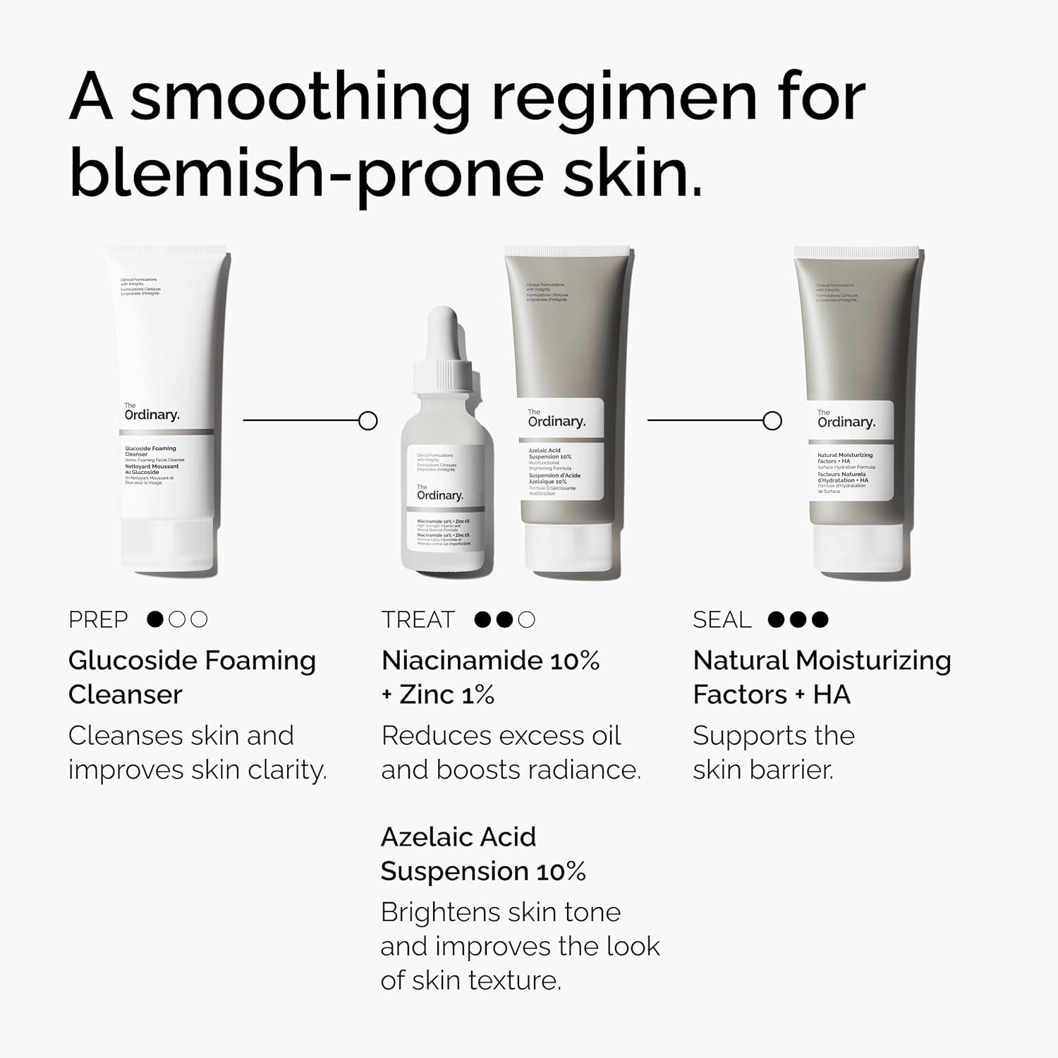 imageThe Ordinary Azelaic Acid Suspension 10 Formula for Uneven and BlemishProne Skin1 Fl Oz Pack of 2