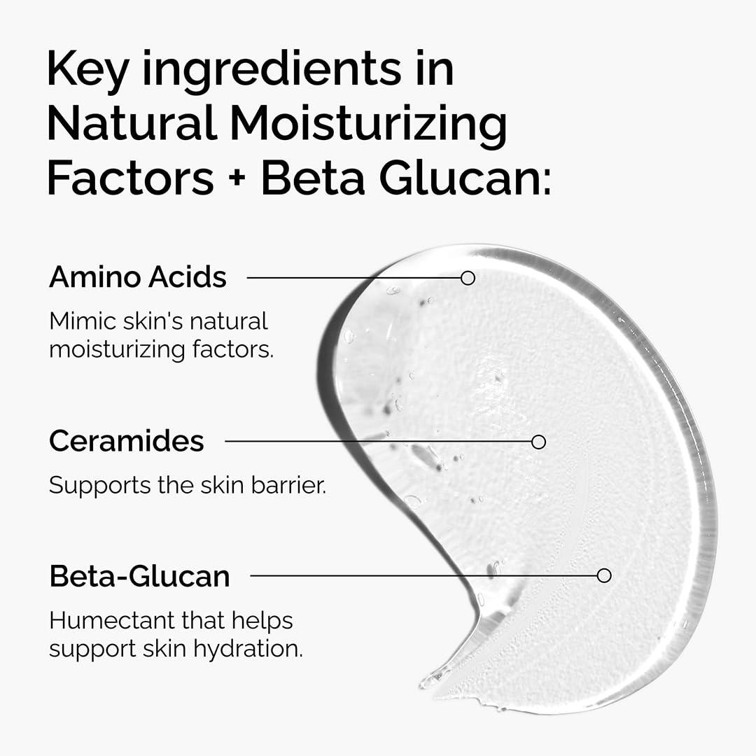 imageThe Ordinary Natural Moisturizing Factors Beta Glucan Lightweight Gel Moisturizer for AllDay Hydration Travel Size 1 Fl Oz34 Fl Oz Pack of 2