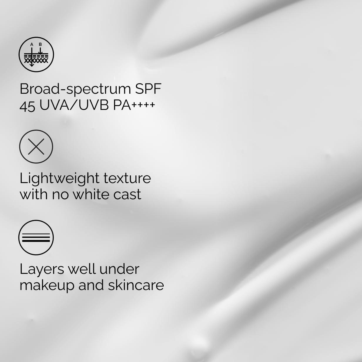 imageThe Ordinary UV Filters SPF 45 Serum Sunscreen for Face Lightweight Hydrating BroadSpectrum Sunscreen UVAUVB Protection NonComedogenic No White Cast 2 Fl Oz2 Fl Oz Pack of 2