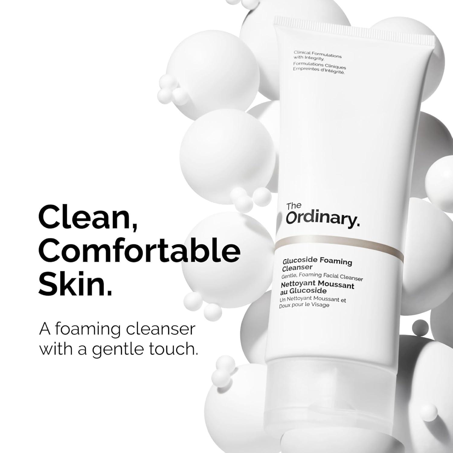 imageThe Ordinary Glucoside Foaming Cleanser Gentle Foaming Face Wash for All Skin Types Including Sensitive Skin 51 Fl Oz51 Fl Oz Pack of 2