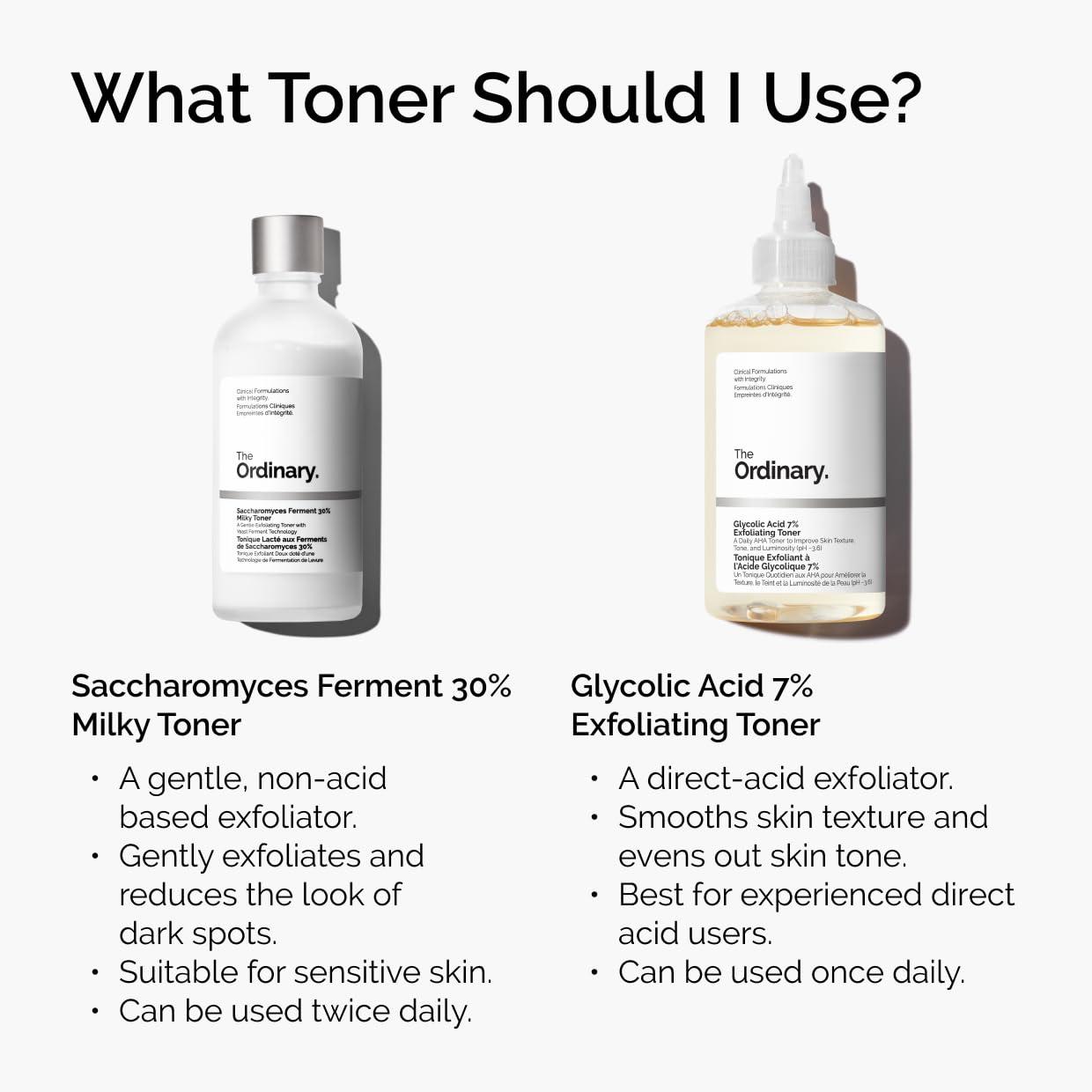 imageThe Ordinary Glycolic Acid 7 Exfoliating Toner Brightening and Smoothing Daily Toner for More EvenLooking Skin Tone811 Fl Oz Pack of 1