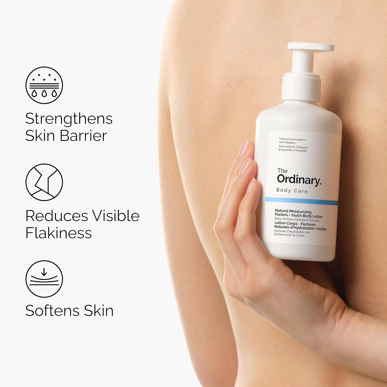 imageThe Ordinary Natural Moisturizing Factors Inulin Body Lotion Lightweight Hydration for AllDay Moisture amp Skin Barrier Support Accepted by the National Eczema Association 81 Fl Oz81 Fl Oz Pack of 1