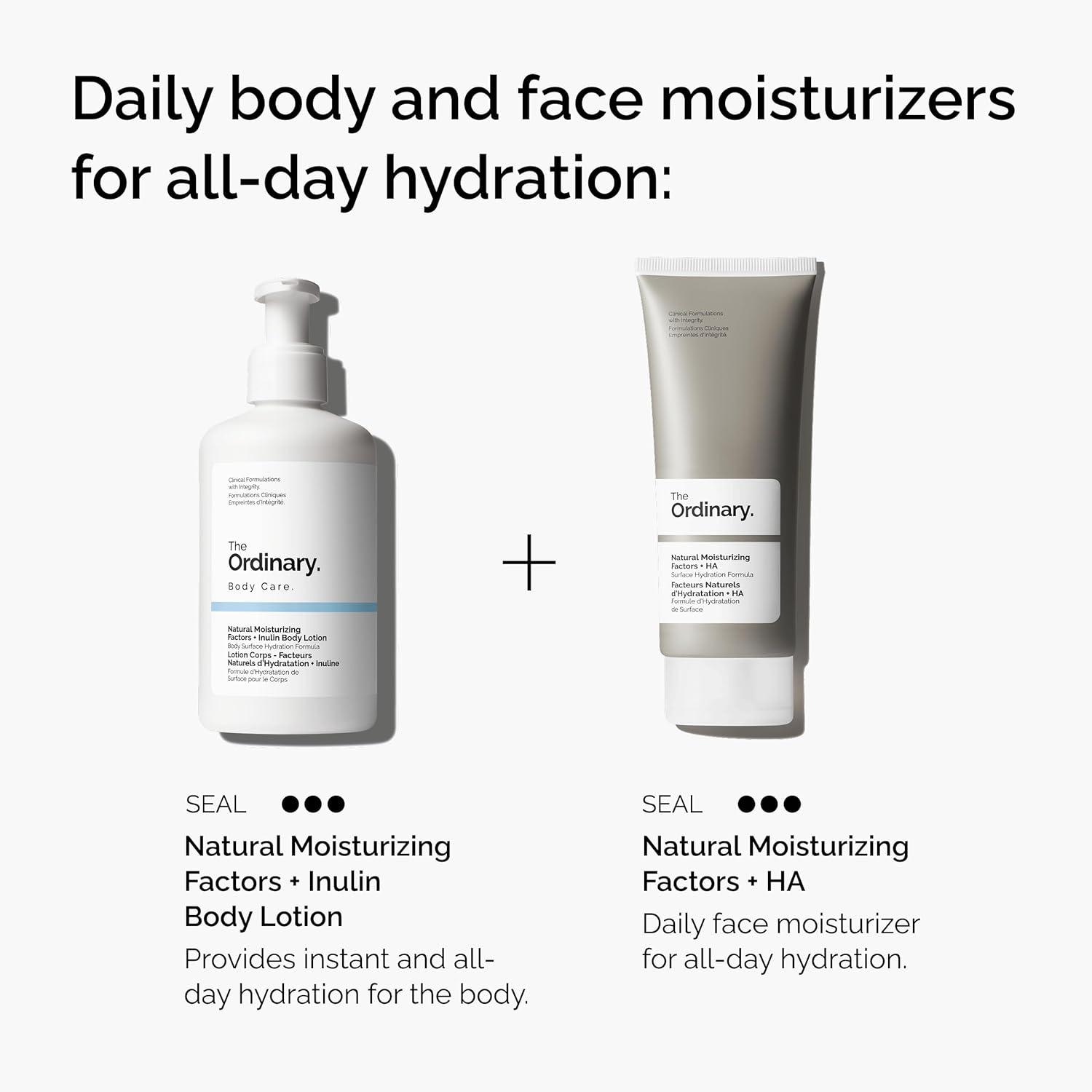 imageThe Ordinary Natural Moisturizing Factors Inulin Body Lotion Lightweight Hydration for AllDay Moisture amp Skin Barrier Support Accepted by the National Eczema Association 81 Fl Oz81 Fl Oz Pack of 1