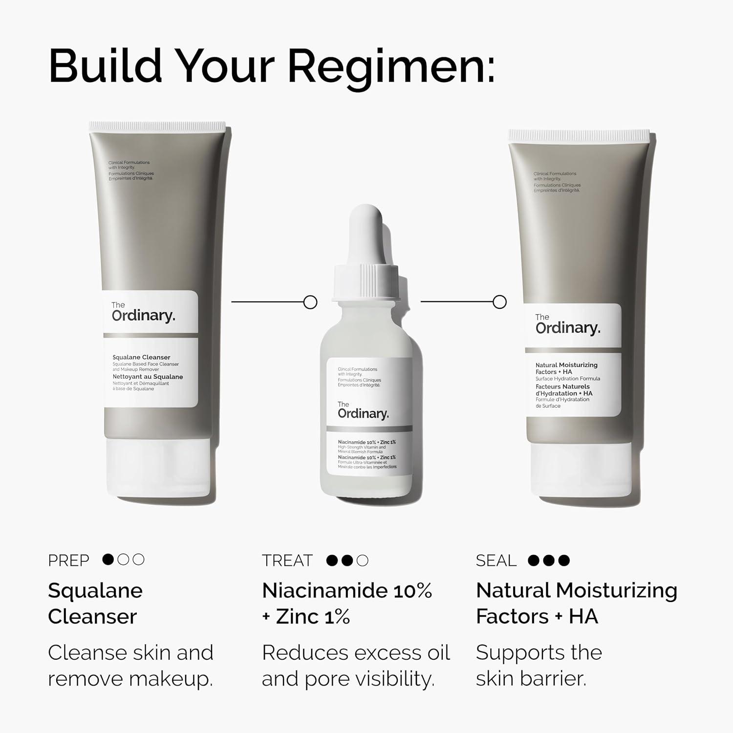imageThe Ordinary Niacinamide 10 Zinc 1 Smoothing Serum for BlemishProne Skin1 Fl Oz Pack of 1