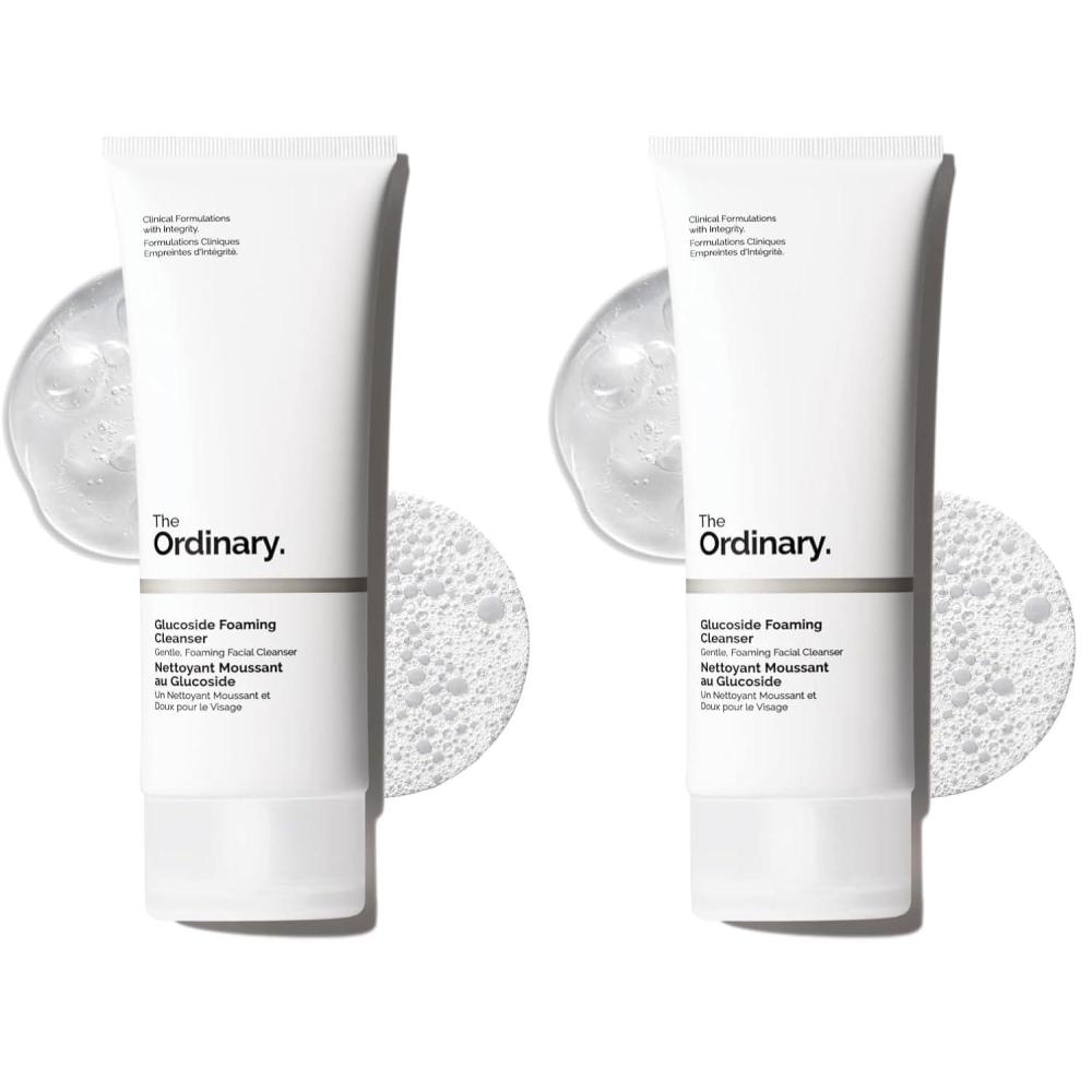 imageThe Ordinary Glucoside Foaming Cleanser Gentle Foaming Face Wash for All Skin Types Including Sensitive Skin 51 Fl Oz51 Fl Oz Pack of 2
