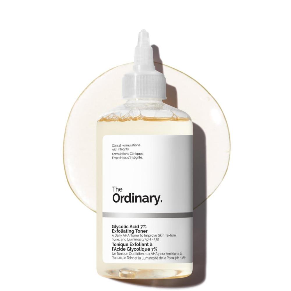 imageThe Ordinary Glycolic Acid 7 Exfoliating Toner Brightening and Smoothing Daily Toner for More EvenLooking Skin Tone811 Fl Oz Pack of 1