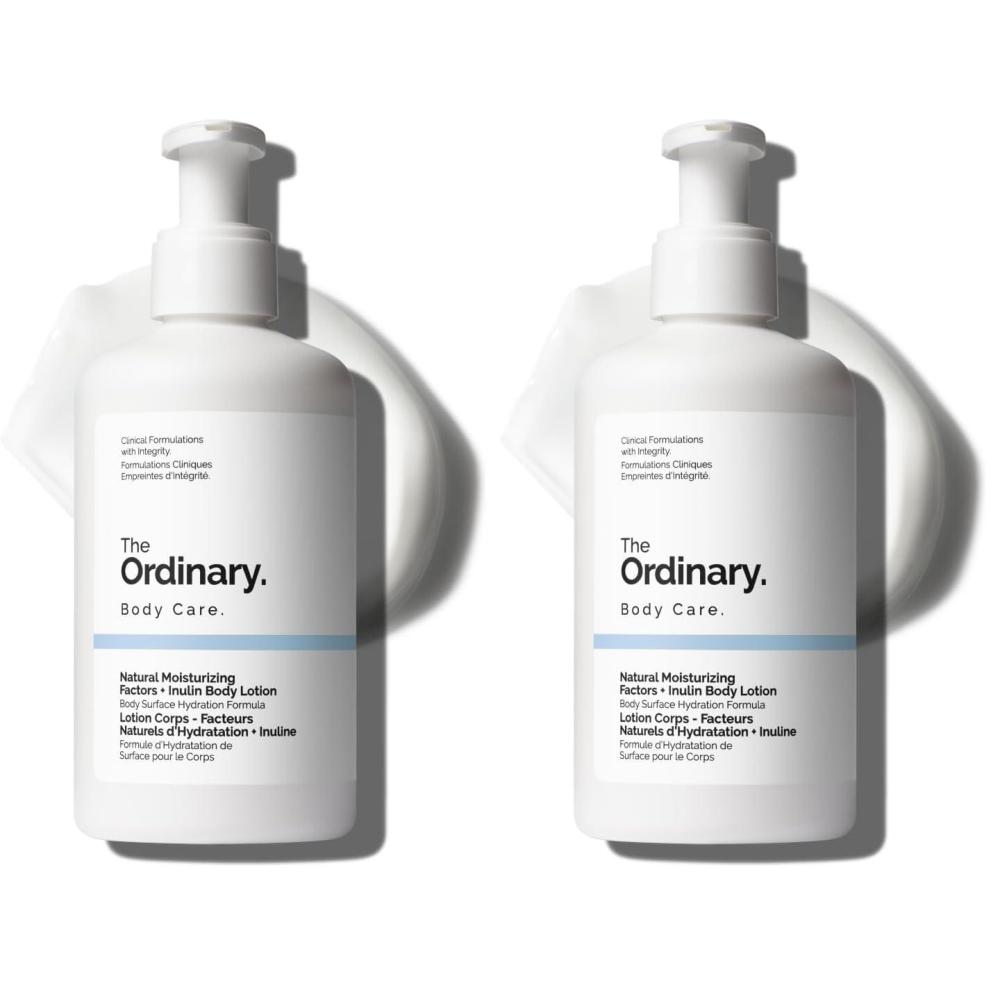 imageThe Ordinary Natural Moisturizing Factors Inulin Body Lotion Lightweight Hydration for AllDay Moisture amp Skin Barrier Support Accepted by the National Eczema Association 81 Fl Oz81 Fl Oz Pack of 2