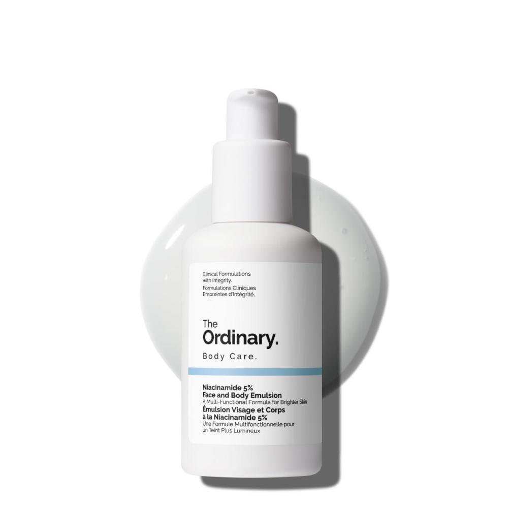 imageThe Ordinary Niacinamide 5 Face and Body Emulsion Dark Spot amp Skin Tone Corrector 34 Fl Oz