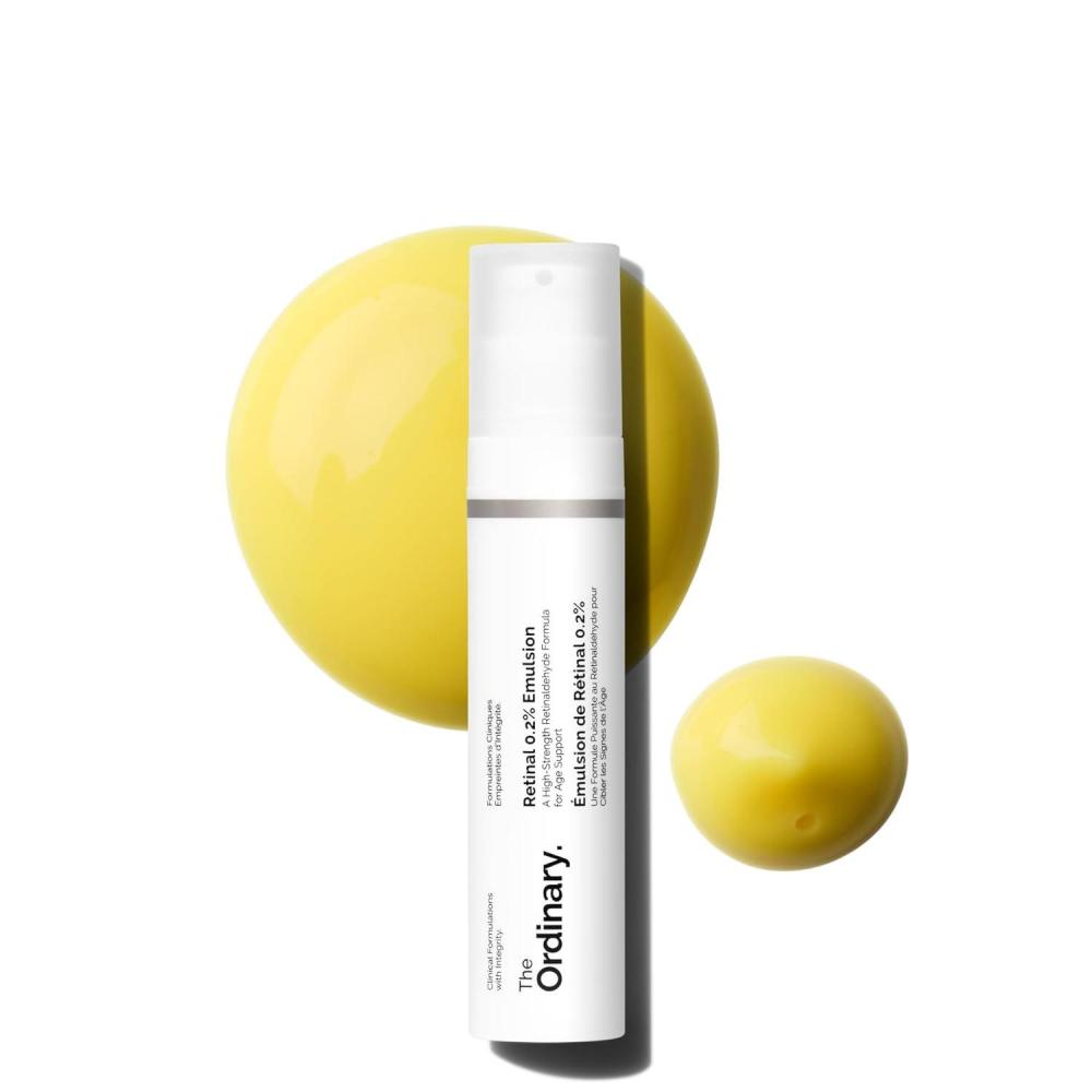 imageThe Ordinary Retinal 02 Emulsion HighStrength Retinoid Serum for Advanced AntiAging Support 05 Fl Oz