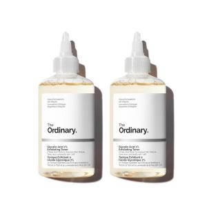 The Ordinary Glycolic Acid 7% Exfoliating Toner, Brightening and Smoothing Daily Toner for More Even-Looking Skin Tone(8.1 Fl Oz (Pack of 2))