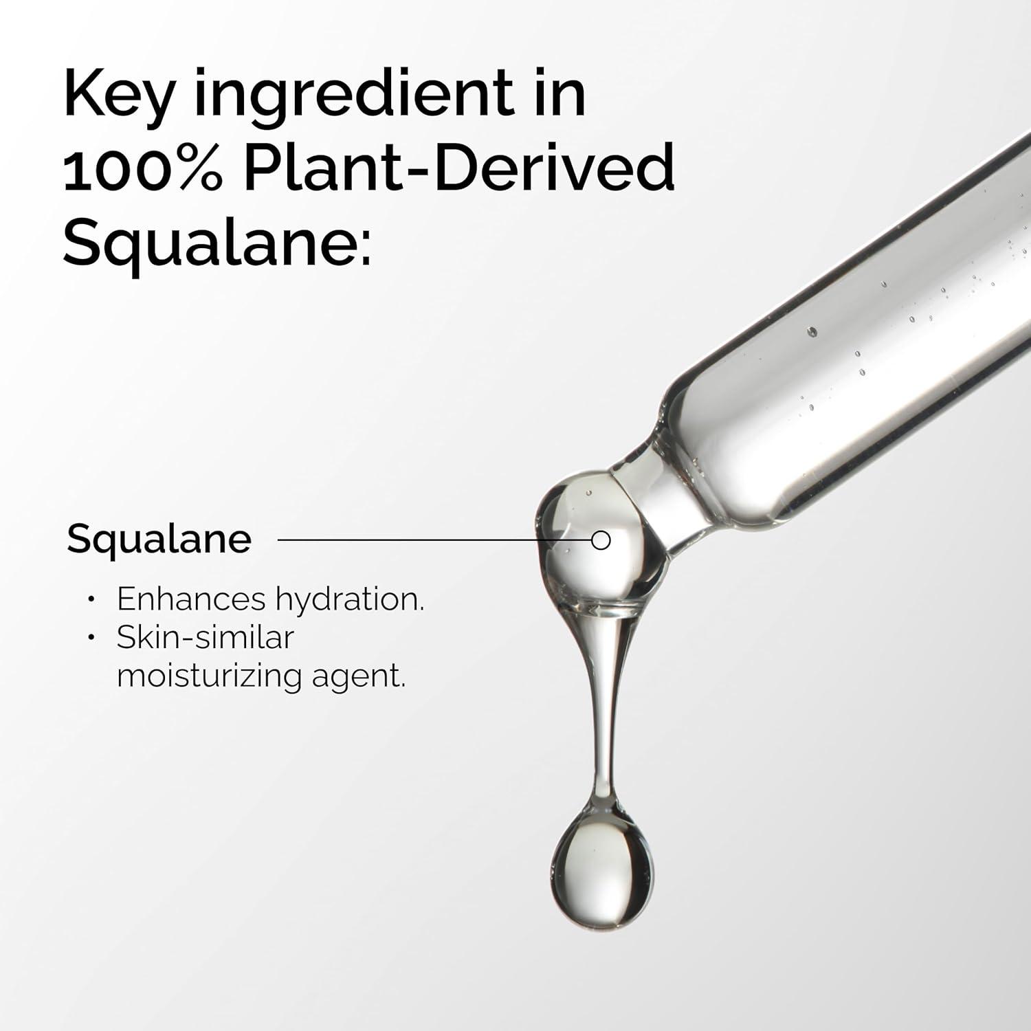 imageThe Ordinary 100 PlantDerived Squalane for Skin and Hair Lightweight Hydration and Moisture Barrier Support 1 Fl Oz1 Fl Oz Pack of 1