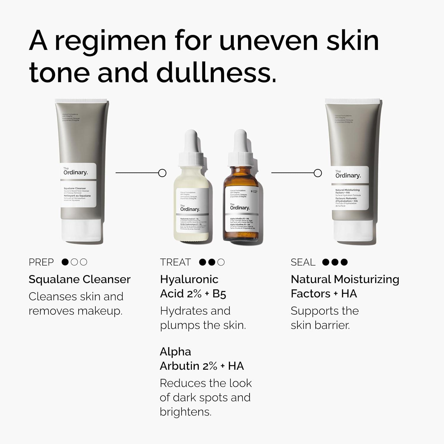 imageThe Ordinary Alpha Arbutin 2 Hyaluronic Acid Brightens Skin and Targets Dark Spots 1 Fl Oz1 Fl Oz Pack of 1