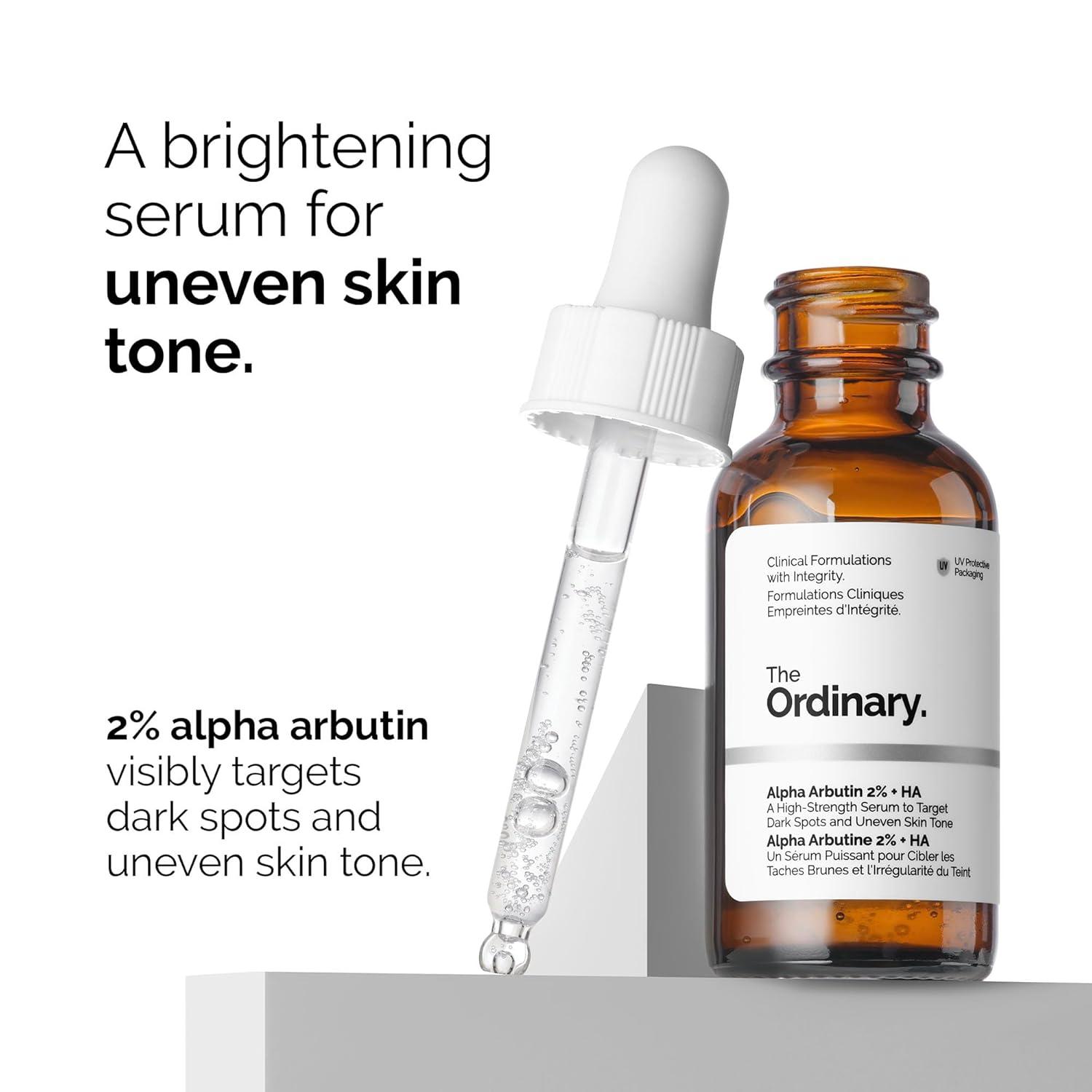 imageThe Ordinary Alpha Arbutin 2 Hyaluronic Acid Brightens Skin and Targets Dark Spots 1 Fl Oz1 Fl Oz Pack of 2