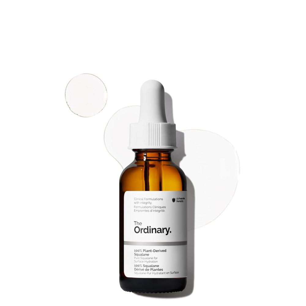 imageThe Ordinary 100 PlantDerived Squalane for Skin and Hair Lightweight Hydration and Moisture Barrier Support 1 Fl Oz1 Fl Oz Pack of 1