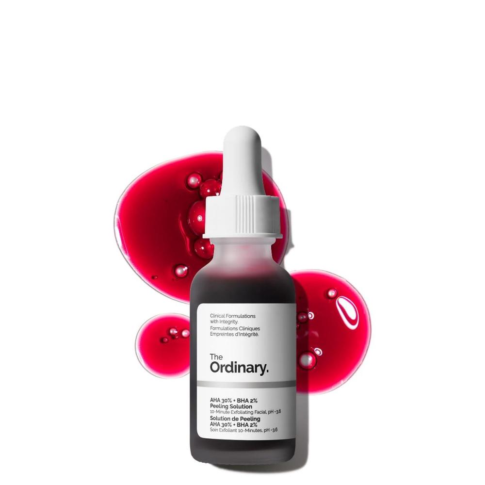 imageThe Ordinary AHA 30 BHA 2 Peeling Solution Advanced Exfoliating Peel for Brighter SkinAHA 30 BHA 2 Peeling Solution