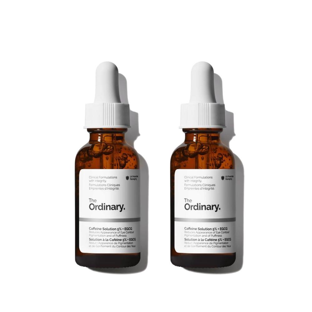 imageThe Ordinary Caffeine Solution 5 EGCG Depuffing Eye Serum for Dark Circles and Tired Eyes1 Fl Oz Pack of 2