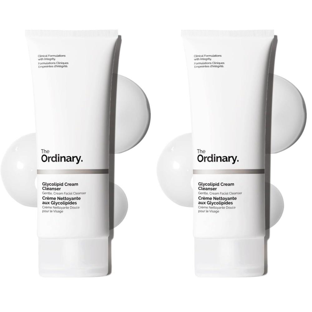 imageThe Ordinary Glycolipid Cream Cleanser Gentle Makeup Removal with PlantDerived Glycolipid Agents 51 Fl Oz51 Fl Oz Pack of 2