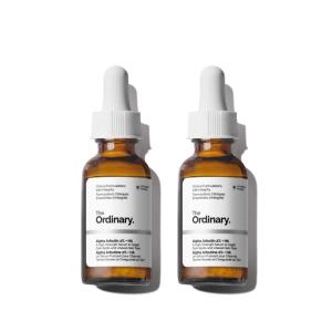 The Ordinary Alpha Arbutin 2% + Hyaluronic Acid, Brightens Skin and Targets Dark Spots, 1 Fl Oz(1 Fl Oz (Pack of 2))