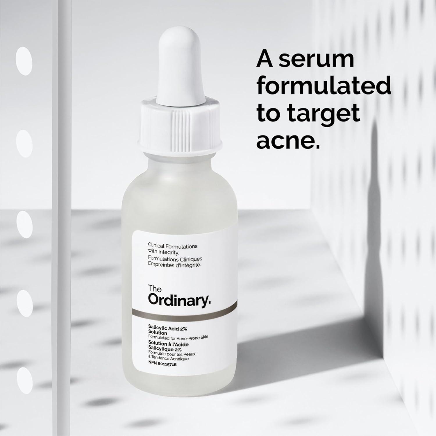 imageThe Ordinary Acne Collection Skin Care Bundle Set For Oily Acne Prone Skin Salicylic Acid 2 Solution Niacinamide 10 Zinc 1 Natural Moisturizing Factors Beta Glucan