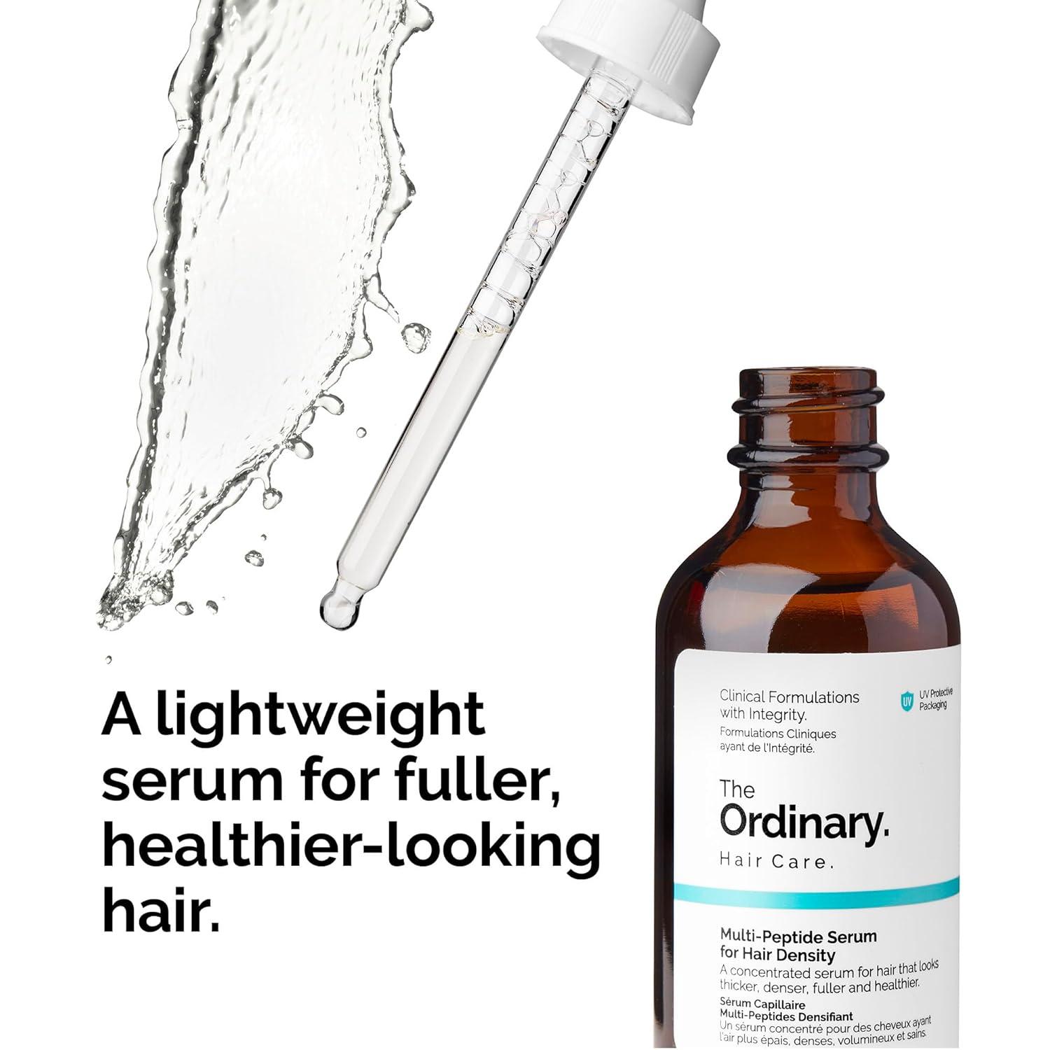 imageThe Ordinary MultiPeptide Serum for Hair Density PeptidePowered Formula for Thicker Fuller Looking Hair2 Fl Oz Pack of 2