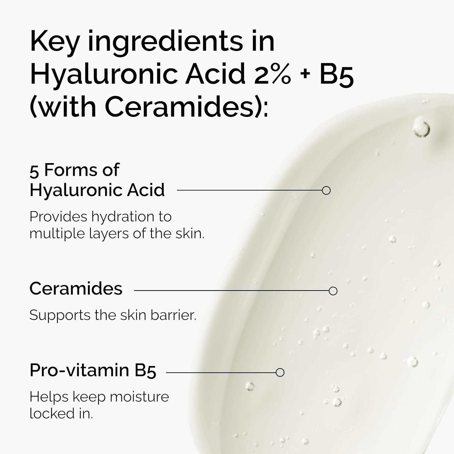 imageThe Ordinary Radiant Skin Collection Skin Care Bundle Set for Dry Skin Hyaluronic Acid 2 B5 1 Fl Oz Niacinamide 10 Zinc 1 1 Fl Oz 100 PlantDerived Squalane 1 Fl Oz