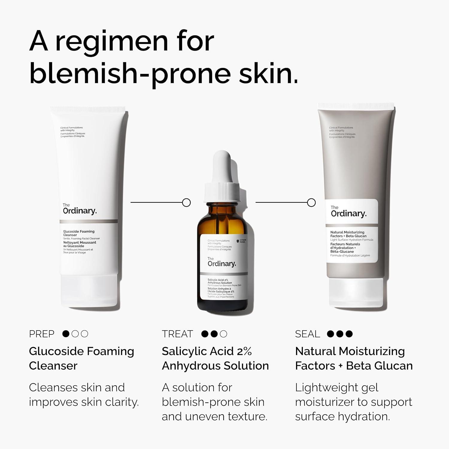 imageThe Ordinary Salicylic Acid 2 Anhydrous Solution Gentle Exfoliating Serum for BlemishProne Skin and Uneven Texture1 Fl Oz Pack of 1