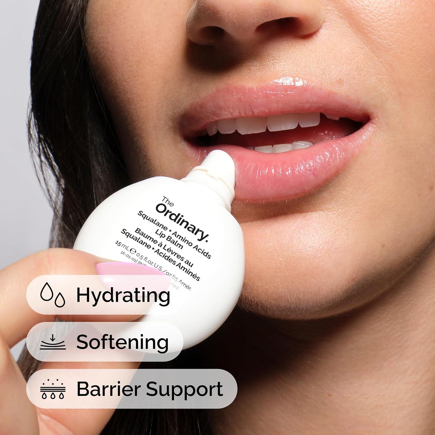 imageThe Ordinary Squalane Amino Acids Hydrating Lip Balm for Lips Elbows and Cuticles 05 Fl Oz05 Fl Oz Pack of 1