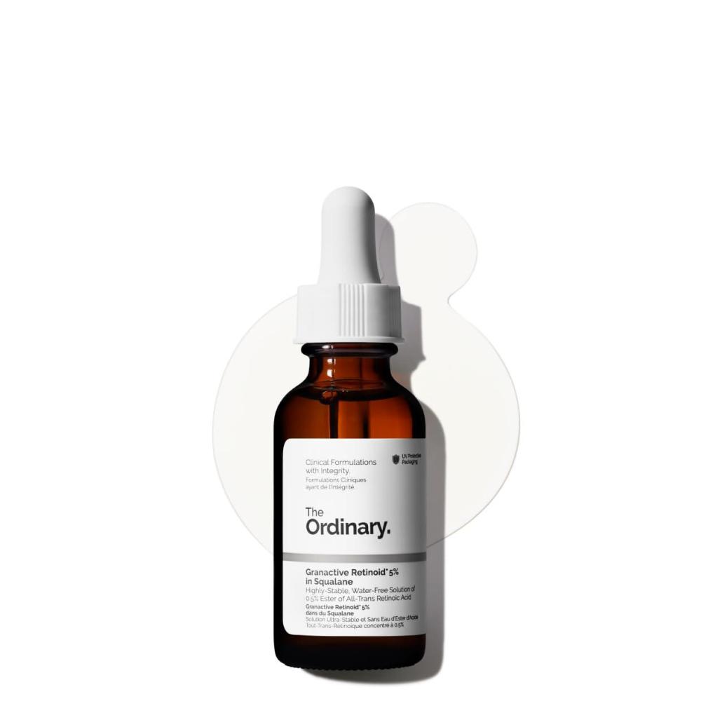 imageThe Ordinary Granactive Retinoid 5 in Squalane Advanced AntiAging Retinoid with Hydration Support for Dry and Mature Skin 1 Fl Oz
