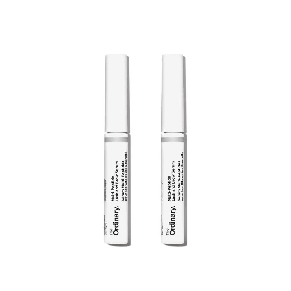 imageThe Ordinary MultiPeptide Lash and Brow Serum PeptidePowered Formula for Thicker Fuller Looking Lashes amp Brows016 Fl Oz Pack of 2