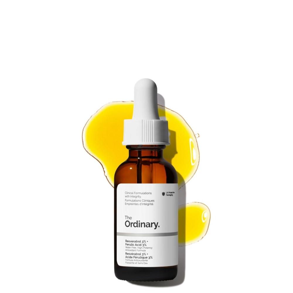 imageThe Ordinary Resveratrol 3  Ferulic Acid 3 Antioxidant Serum for AntiAging 1 Fl Oz