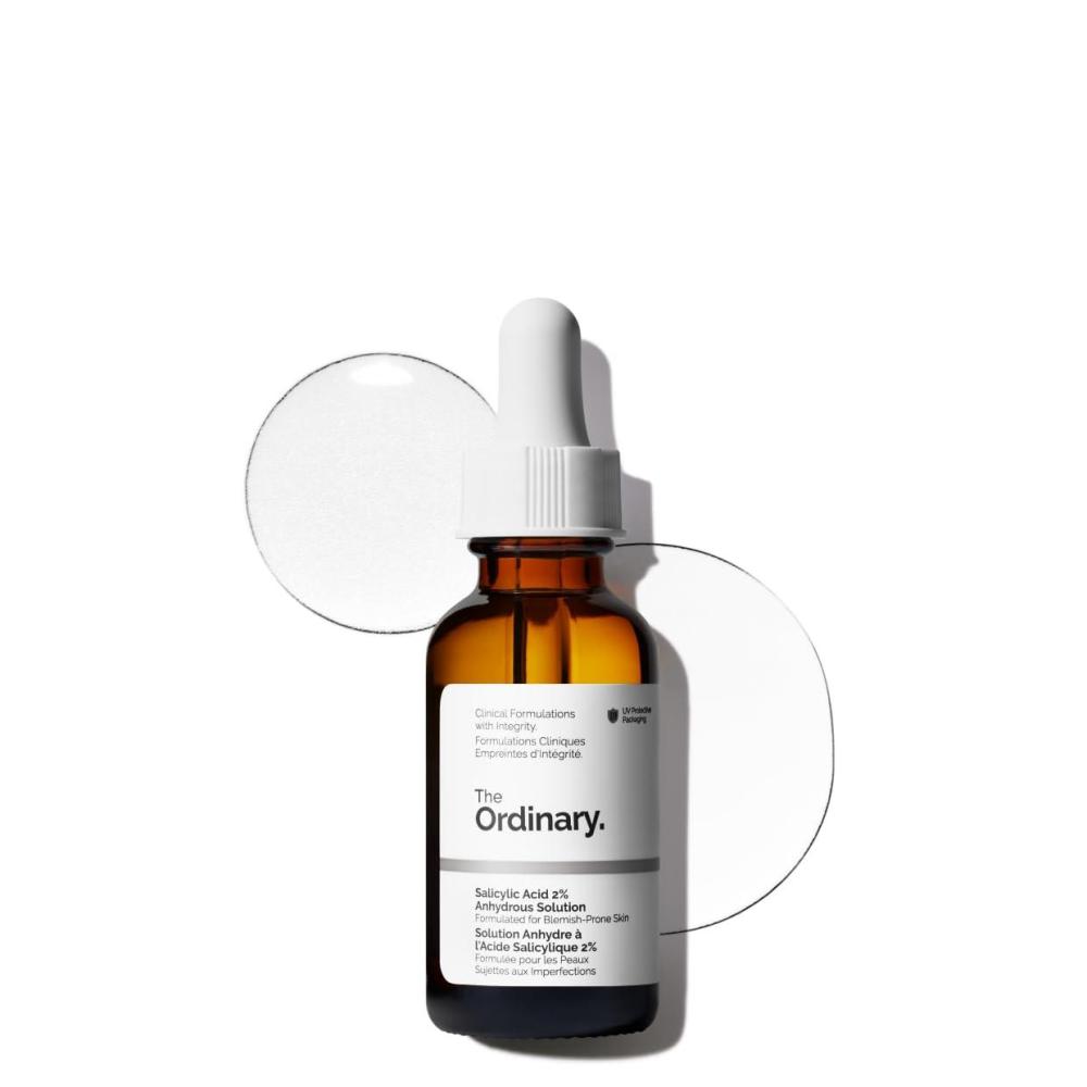 imageThe Ordinary Salicylic Acid 2 Anhydrous Solution Gentle Exfoliating Serum for BlemishProne Skin and Uneven Texture1 Fl Oz Pack of 1