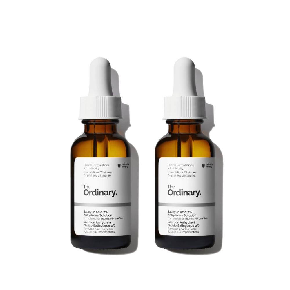 imageThe Ordinary Salicylic Acid 2 Anhydrous Solution Gentle Exfoliating Serum for BlemishProne Skin and Uneven Texture1 Fl Oz Pack of 2