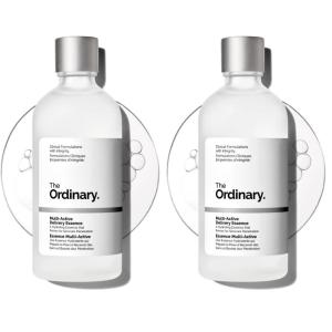 The Ordinary Multi-Active Delivery Essence, Hydrating Skincare Face Essence for Softer and Smoother Glass Skin(3.4 Fl Oz (Pack of 2))